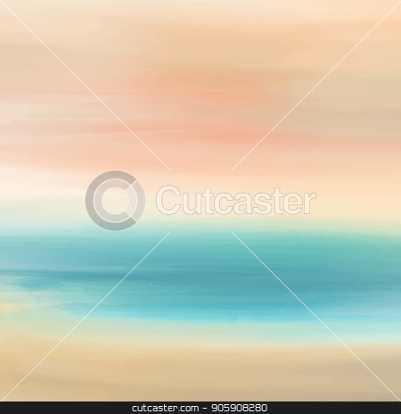 450x464 Hand Painted Watercolor Sky And Clouds, Abstract Watercolor - Watercolor Sky And Clouds
