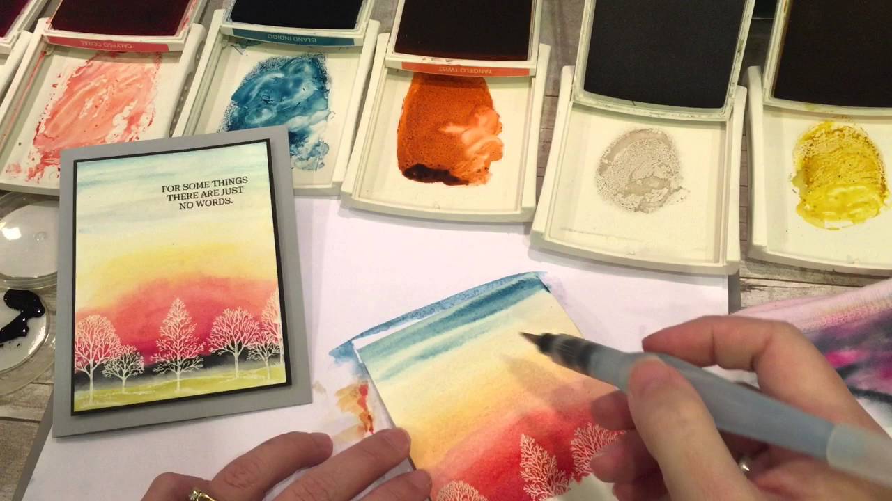 1280x720 Watercolor Sky Backgrounds Friday Quickie Techniques And Tips - Watercolor Sky Background