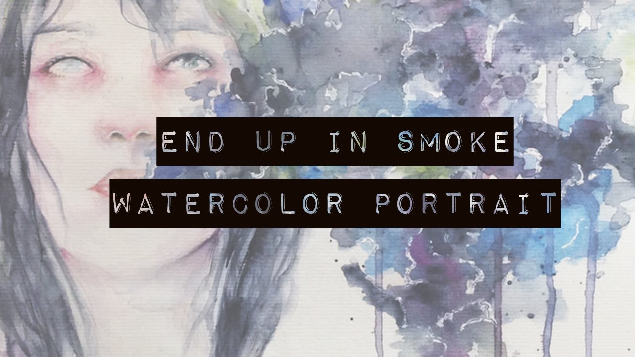 1280x720 End Up In Smoke - Watercolor Smoke