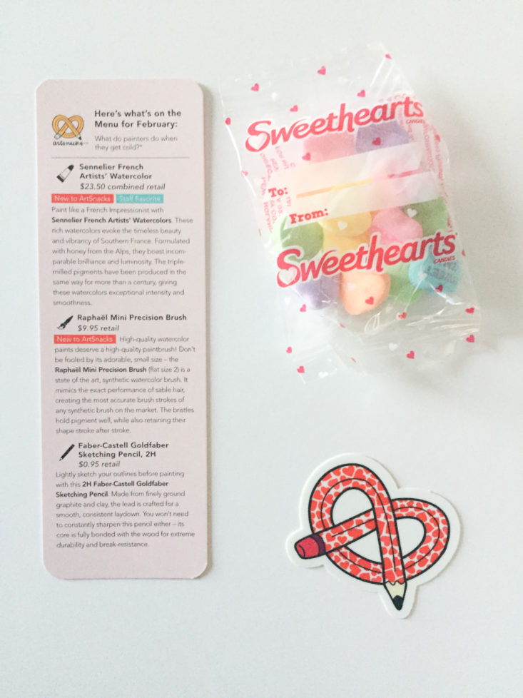 733x978 Art Snacks Subscription Box Review - Watercolor Snacks
