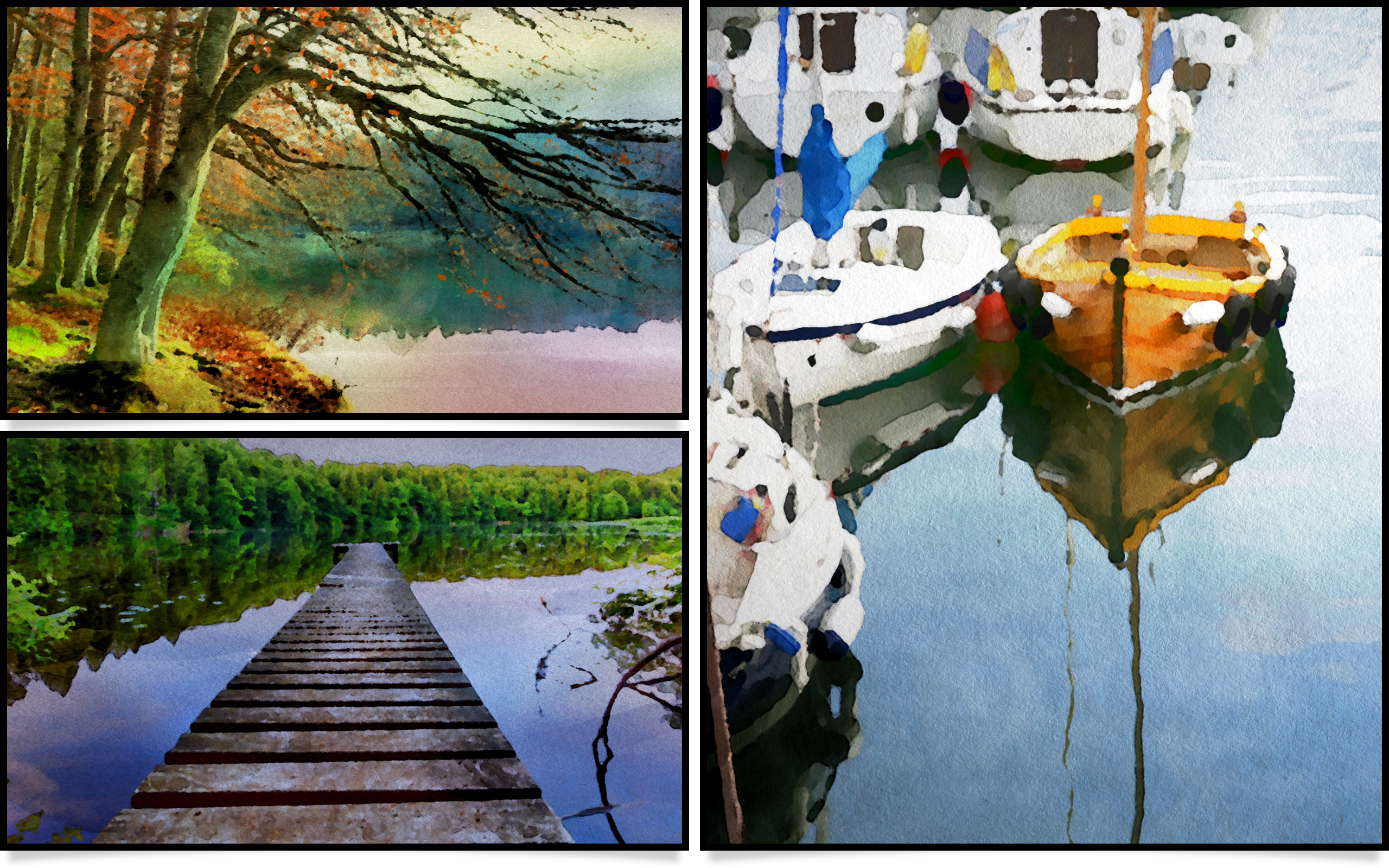 2560x1600 Jixipix Software Releases New Aquarella Watercolor Software For - Watercolor Software