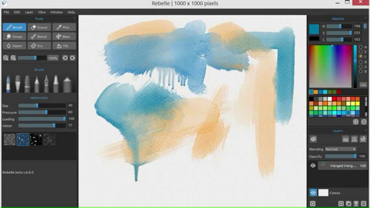 Watercolor Software at Explore collection of