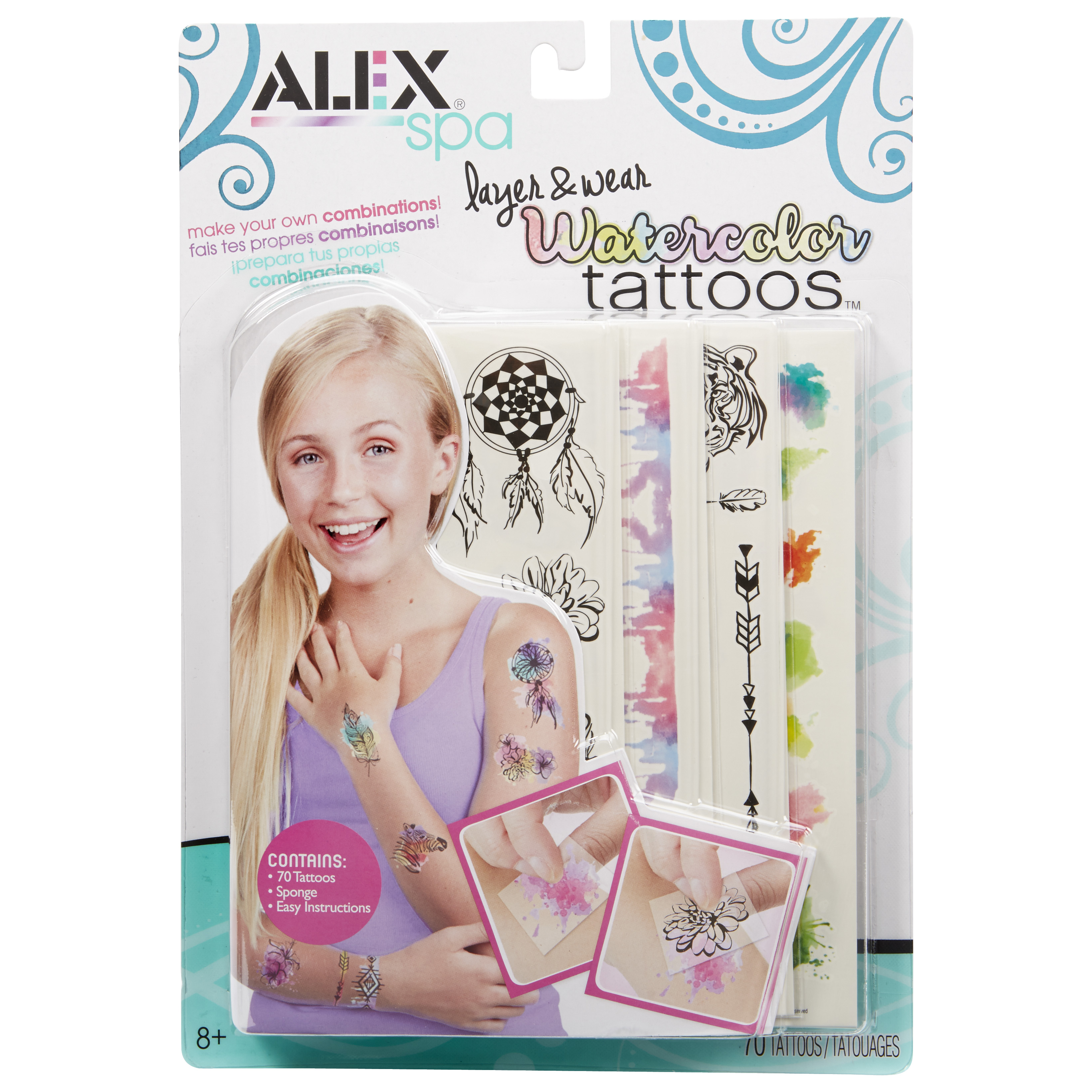 3281x3281 Alex Spa Layer And Wear Watercolor Tattoos - Watercolor Spa