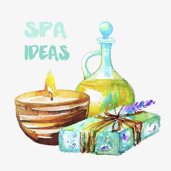 650x650 Spa, Watercolor, Hand Painted Png And Vector For Free Download - Watercolor Spa
