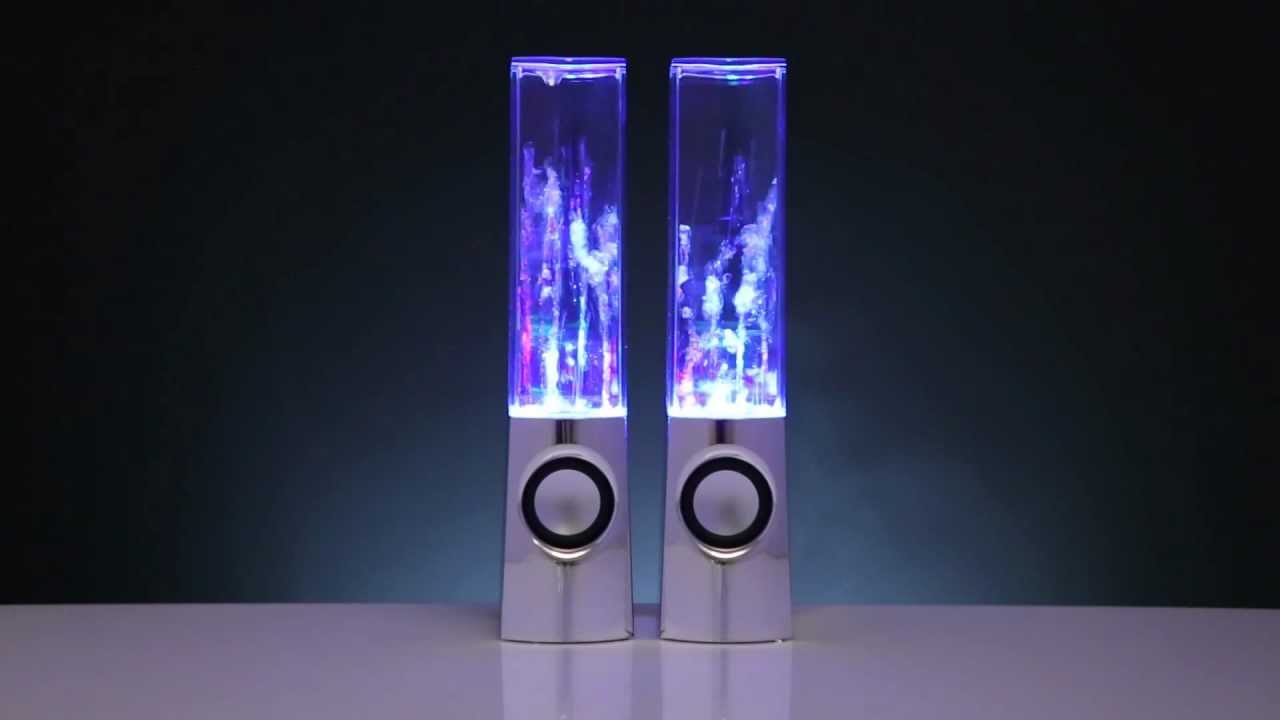 1280x720 Water Dancing Speakers Exclusively From Leading Edge - Watercolor Speakers
