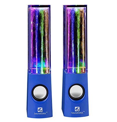 466x487 Soundsoul Water Dancing Speakers Light Show Water - Watercolor Speakers