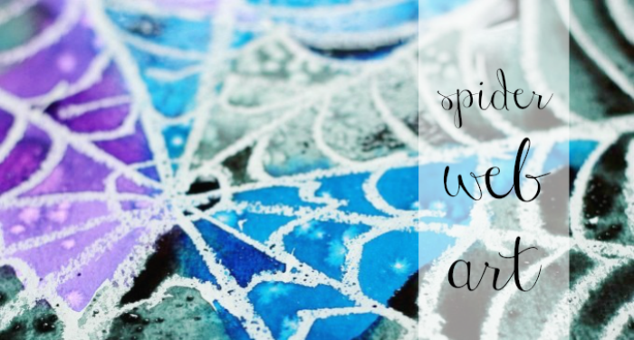 700x376 Spider Web Art Project A Simple (And Beautiful) Watercolor - Watercolor Spider