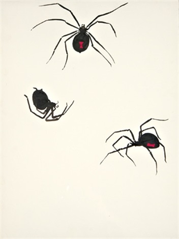 352x470 Untitled - Watercolor Spider