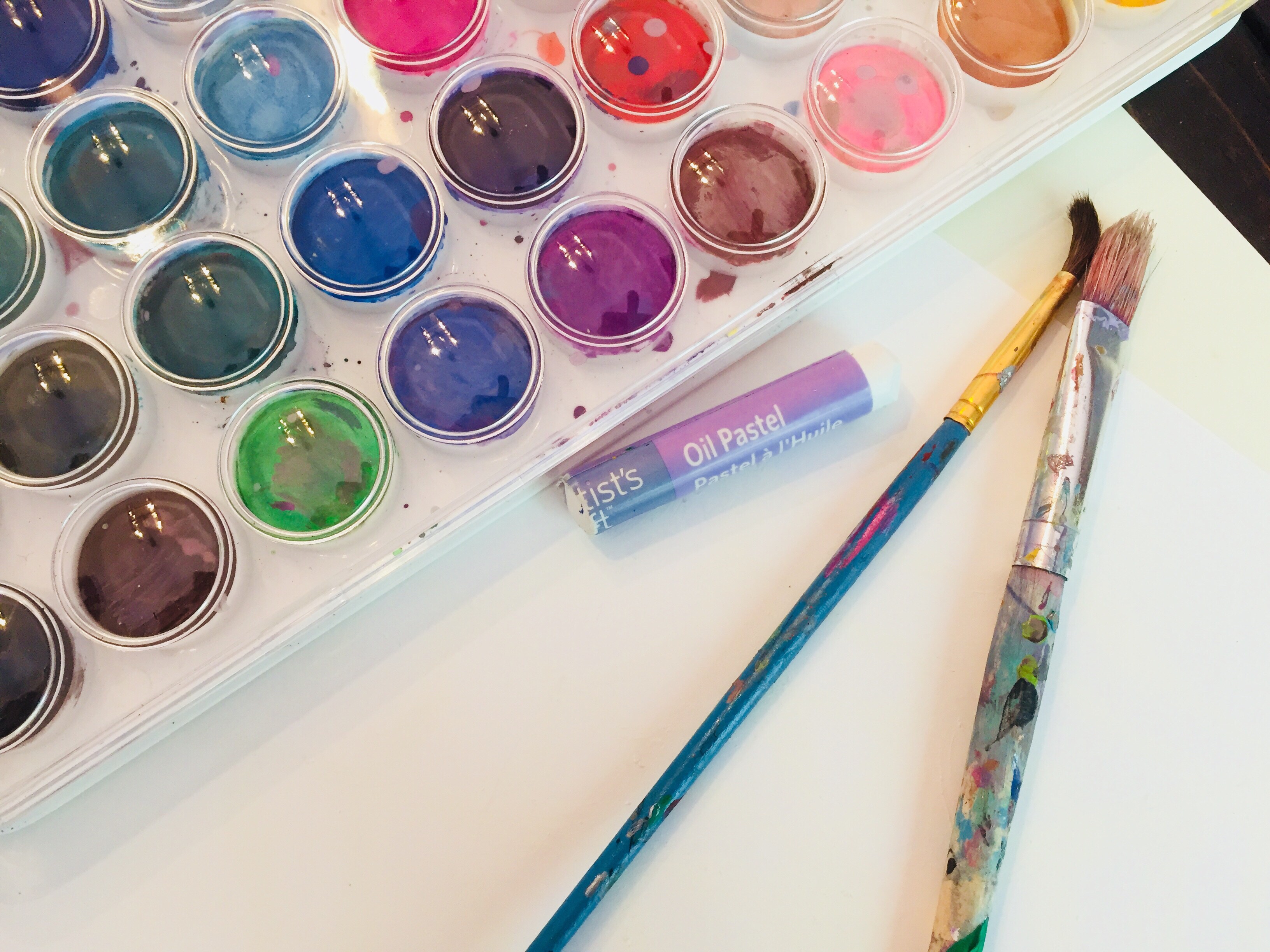 3264x2448 Watercolor Resist Glitter Spider Web Art - Watercolor Spider Web