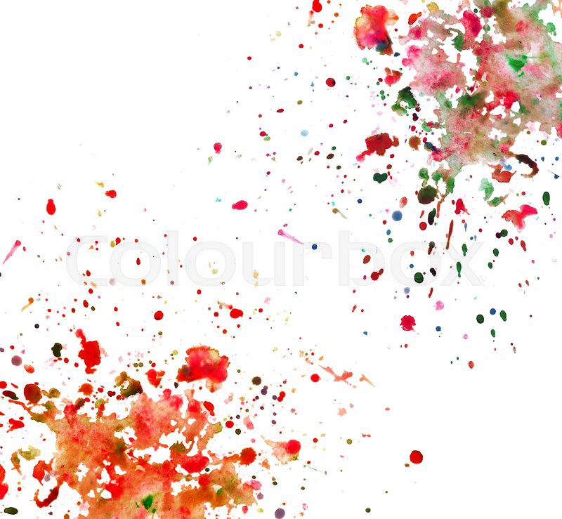 800x739 Watercolor Splash, Dripping Color Texture Stock Photo Colourbox - Watercolor Splash
