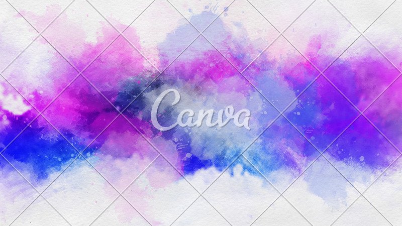 800x450 Artistic Colorful Watercolor Splash Effect Template - Watercolor Splash
