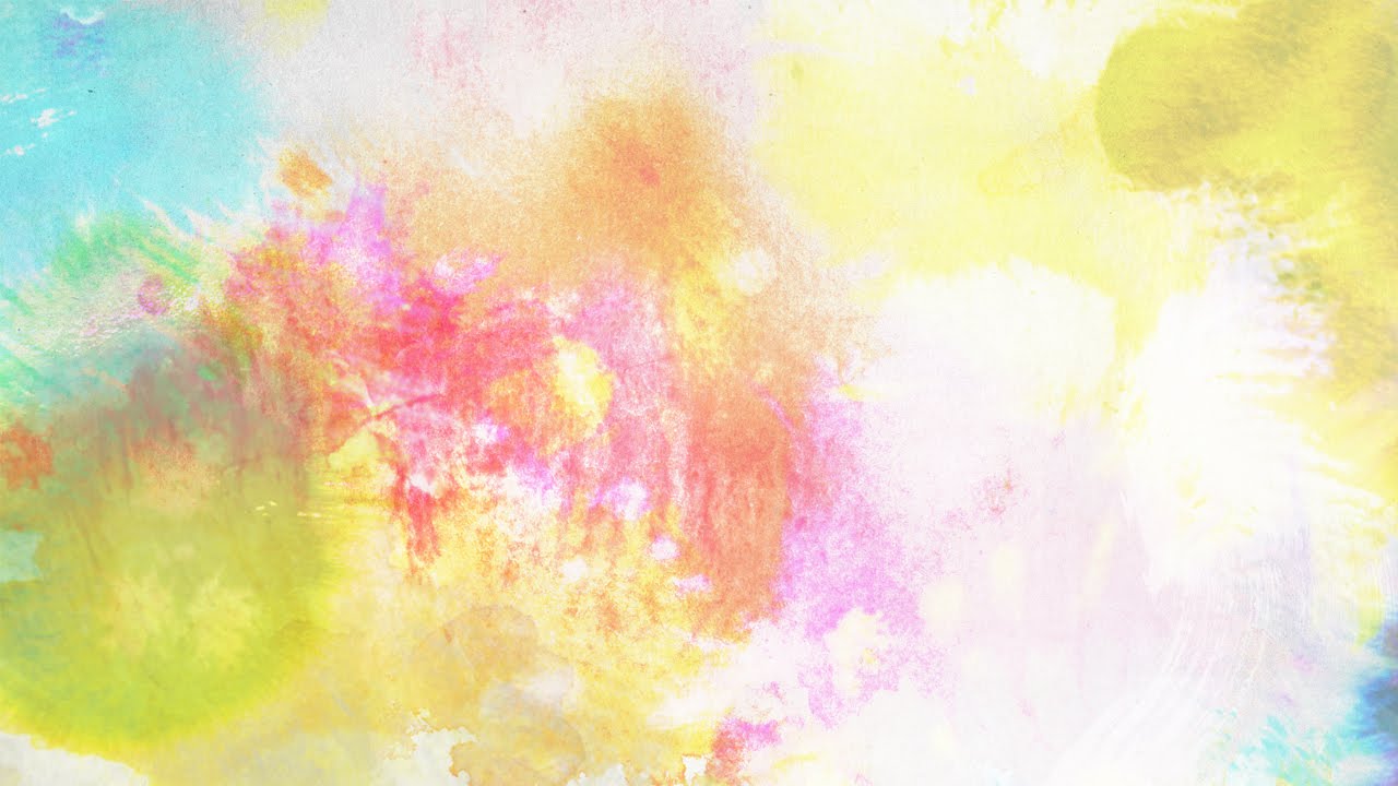 1280x720 Colorful Ink Watercolor Background - Watercolor Splash Background