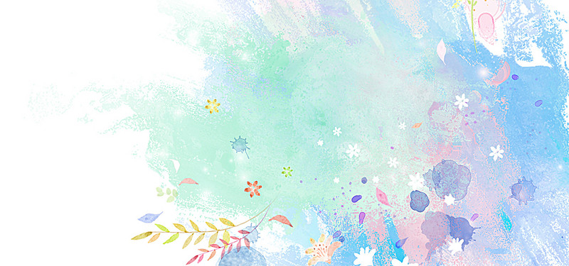 800x375 Colorful Watercolor Splash Background, Water, Drop, Cold - Watercolor Splash Background