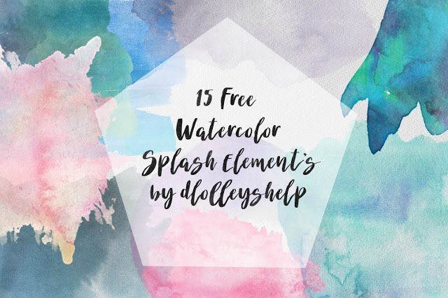 640x426 Dlolleys Help Free Watercolor Splash Elements Photoshop - Watercolor Splash Free