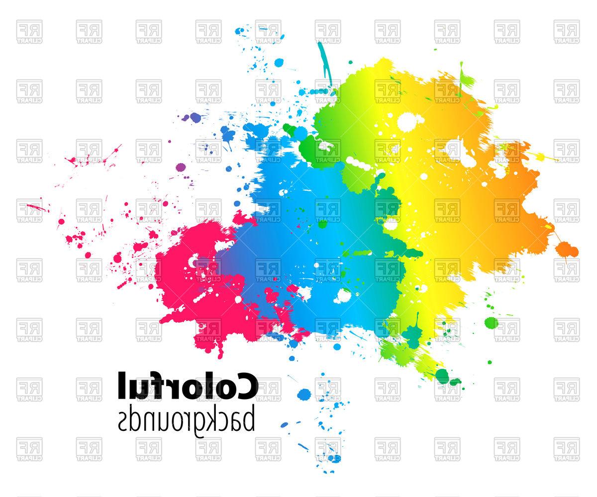 1200x1000 Abstract Colorful Watercolor Splash Download Royalty Free Vector - Watercolor Splash Free