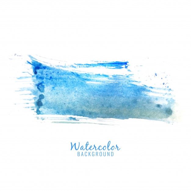 626x626 Abstract Blue Watercolor Splash Design Background Free Vector - Watercolor Splash Free
