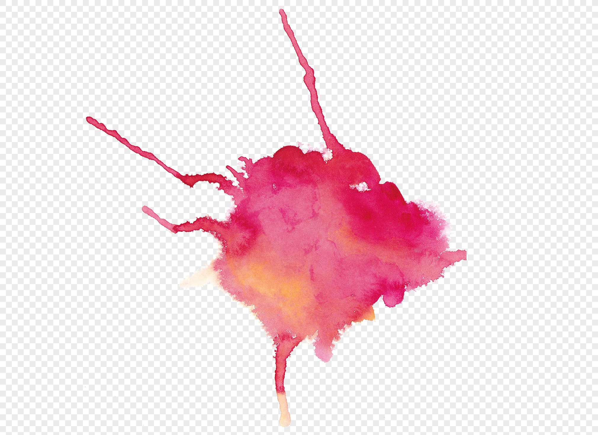 2020x1470 Watercolor Splash Material Png Image Picture Free Download - Watercolor Splash Free