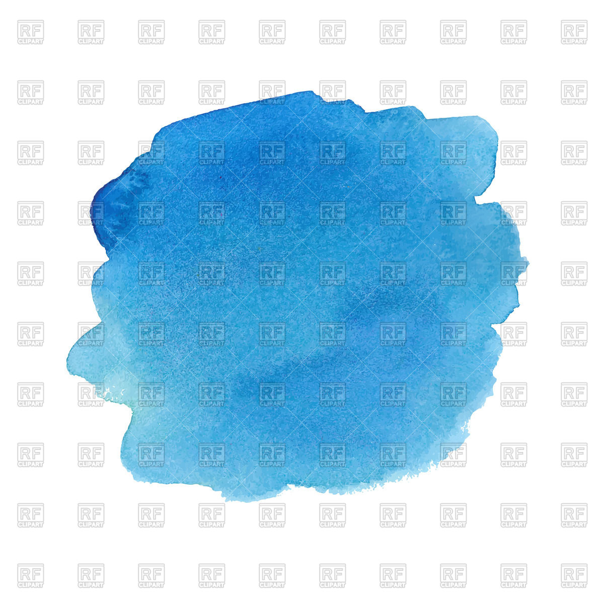 1200x1200 Blue Watercolor Spot Vector Image Vector Artwork Of Design - Watercolor Splash Free