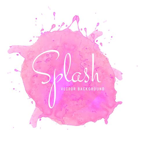 490x490 Abstract Watercolor Splash Design Background - Watercolor Splash Pink