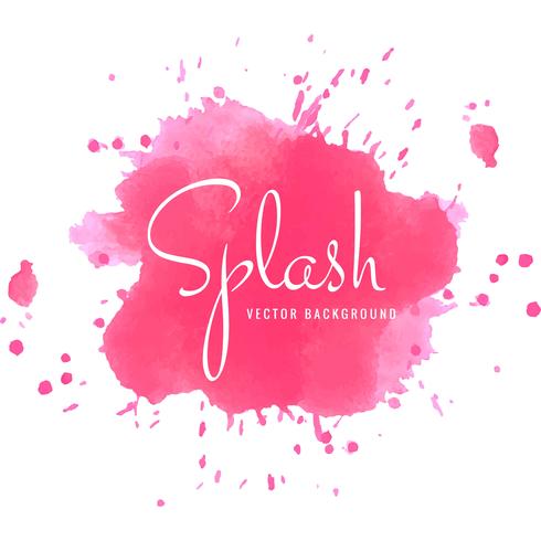490x490 Abstract Pink Watercolor Splash Design - Watercolor Splash Pink
