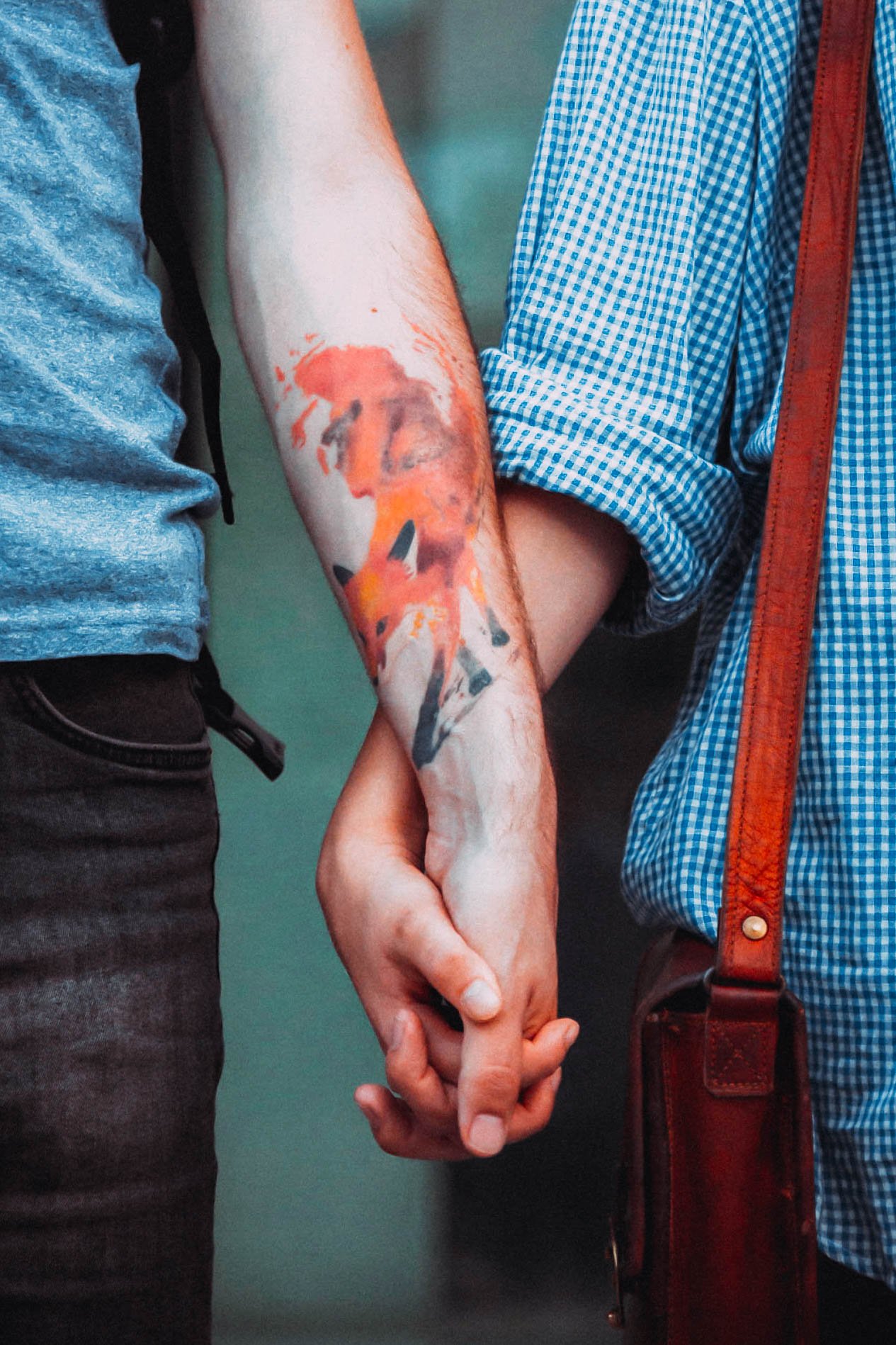 1265x1898 Making A Splash With Watercolor Tattoos All You Need To Know Meru - Watercolor Splash Tattoo