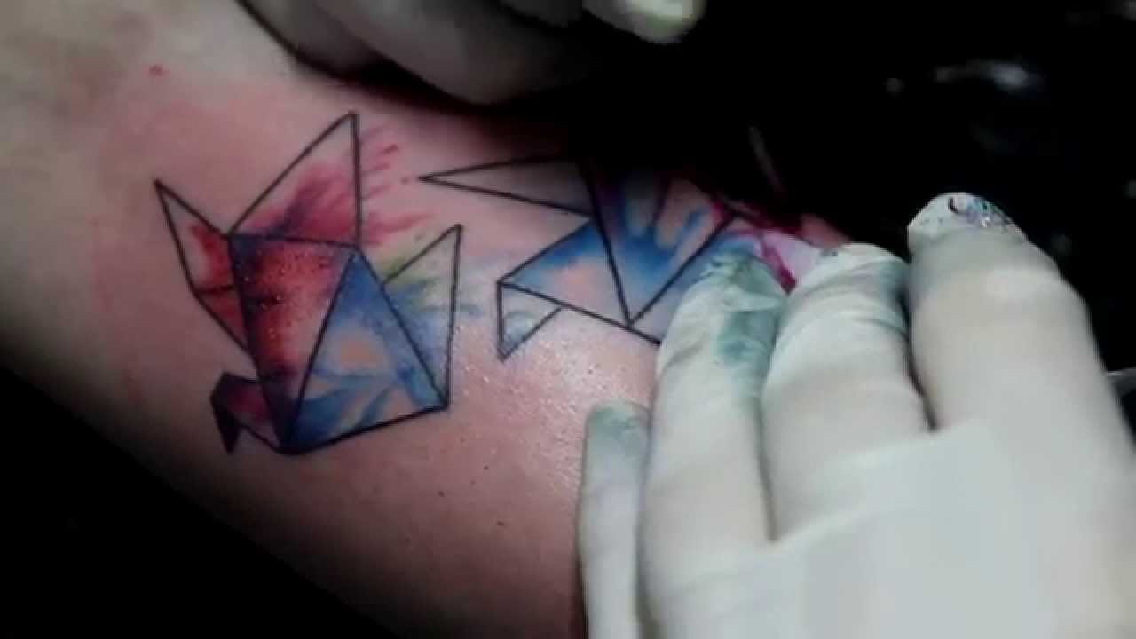 1280x720 Watercolor Tattoo - Watercolor Splash Tattoo