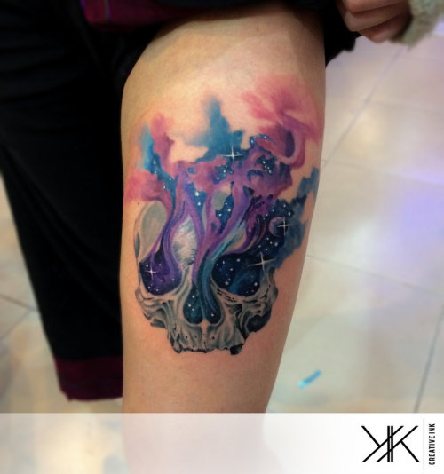 500x534 Watercolor Splash Tattoo Tumblr - Watercolor Splash Tattoo