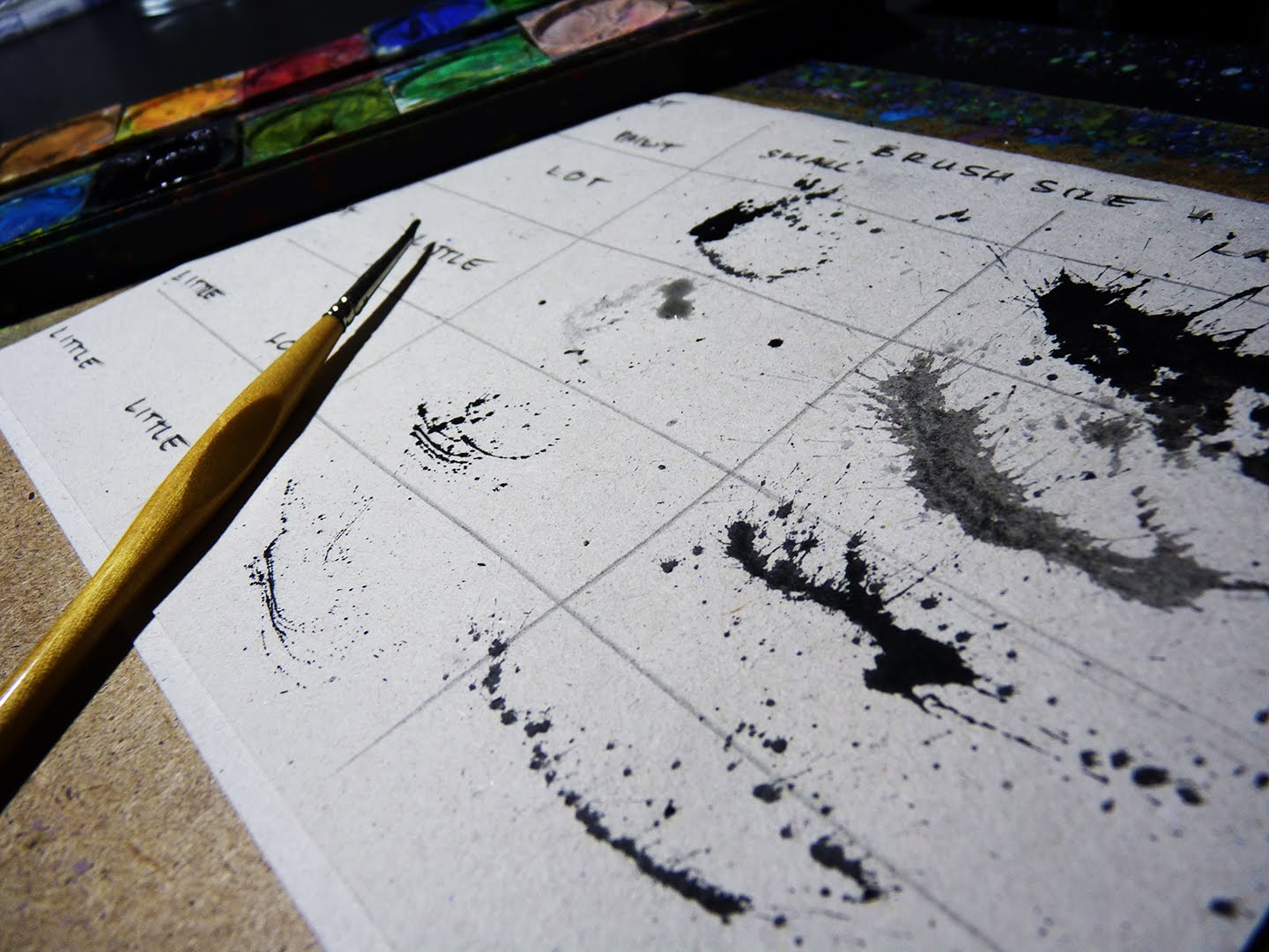 1440x1080 How To Splatter With Watercolor - Watercolor Splash Technique