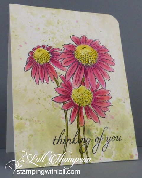 480x600 Stamping With Loll Splash Watercolour Background Tutorial - Watercolor Splash Technique