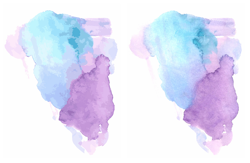 850x554 How To Create A Watercolor Texture In Adobe Illustrator - Watercolor Splash Tutorial