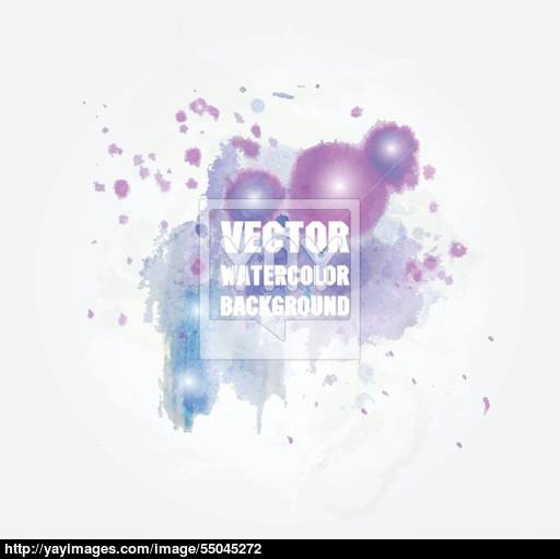 512x511 Violet Watercolor Splash. Vector Format For Your Design Vector - Watercolor Splash Vector