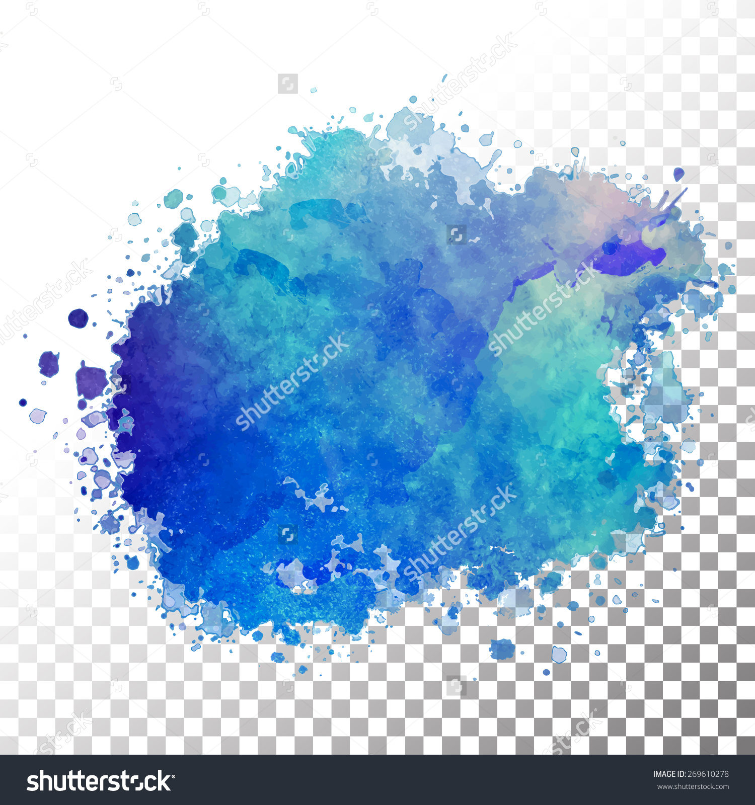 1500x1600 Watercolor Clipart Splatter Free Collection Download And Share - Watercolor Splash Vector