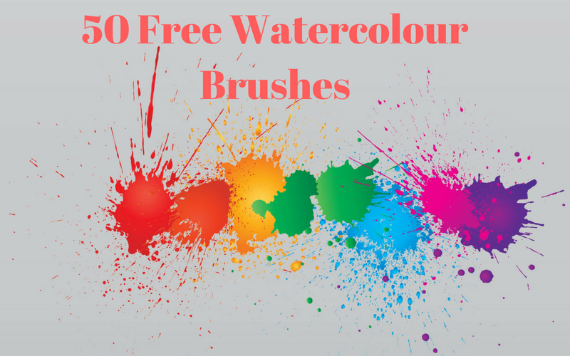 800x500 50 Awesome Watercolor Ink Splatter Brushes For Freegreedeals - Watercolor Splatter Brushes