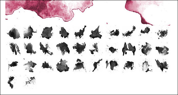 600x320 Top 30 Stunning Watercolor Effect Photoshop Brushes To Enhance - Watercolor Splatter Brushes