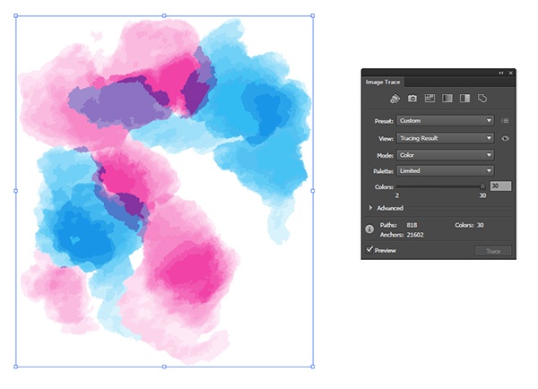 600x434 Graphic Design Create A Watercolor Pattern Free Adobe - Watercolor Splatter Illustrator