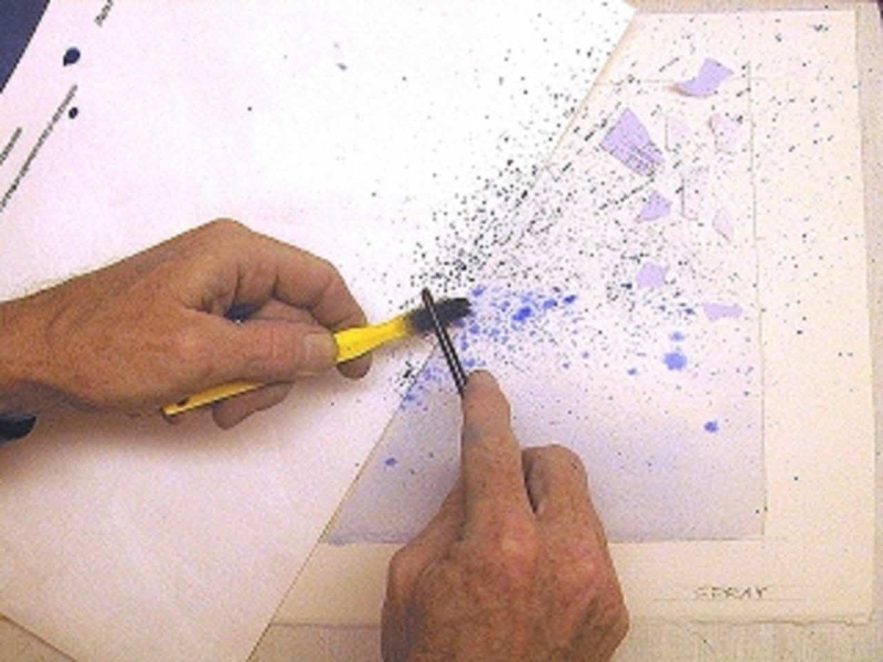 1280x960 How To Make Spray Painting Beautiful Fun Watercolor Techniques For - Watercolor Splatter Technique