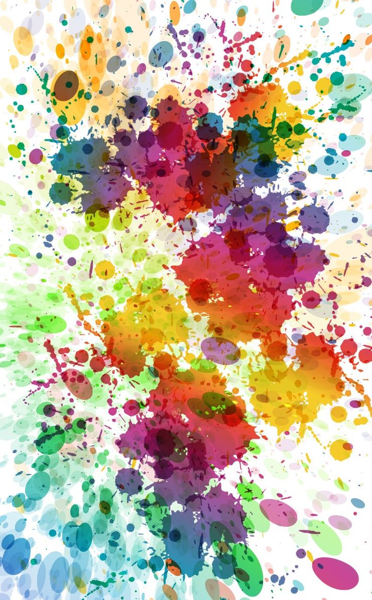 736x1187 Watercolor Splatter Paintings - Watercolor Splatter Technique