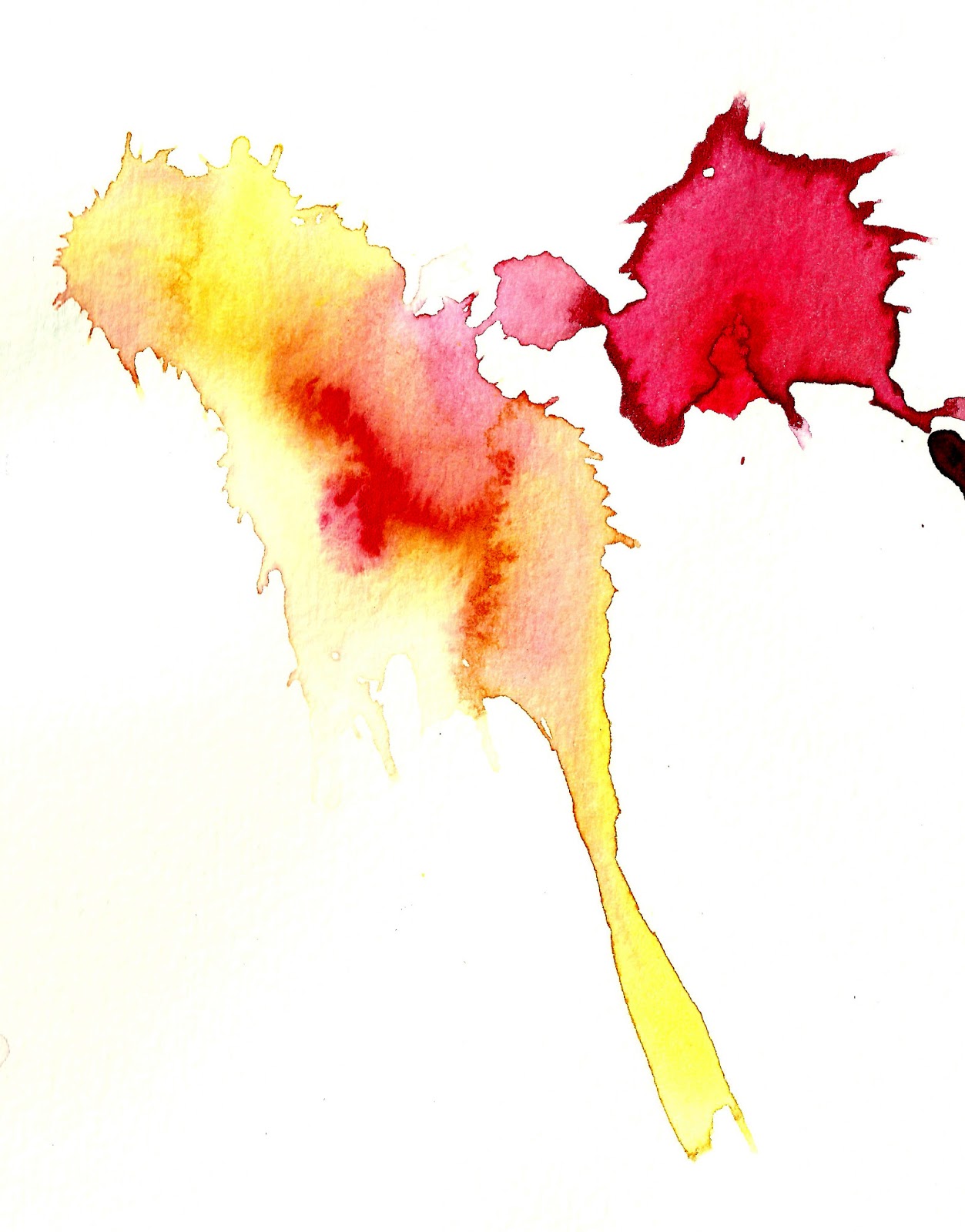 1253x1600 David Street Art New Watercolor Splotches - Watercolor Splotches