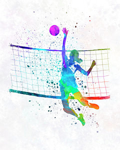 240x300 Sports Action Paintings Fine Art America - Watercolor Sports Paintings