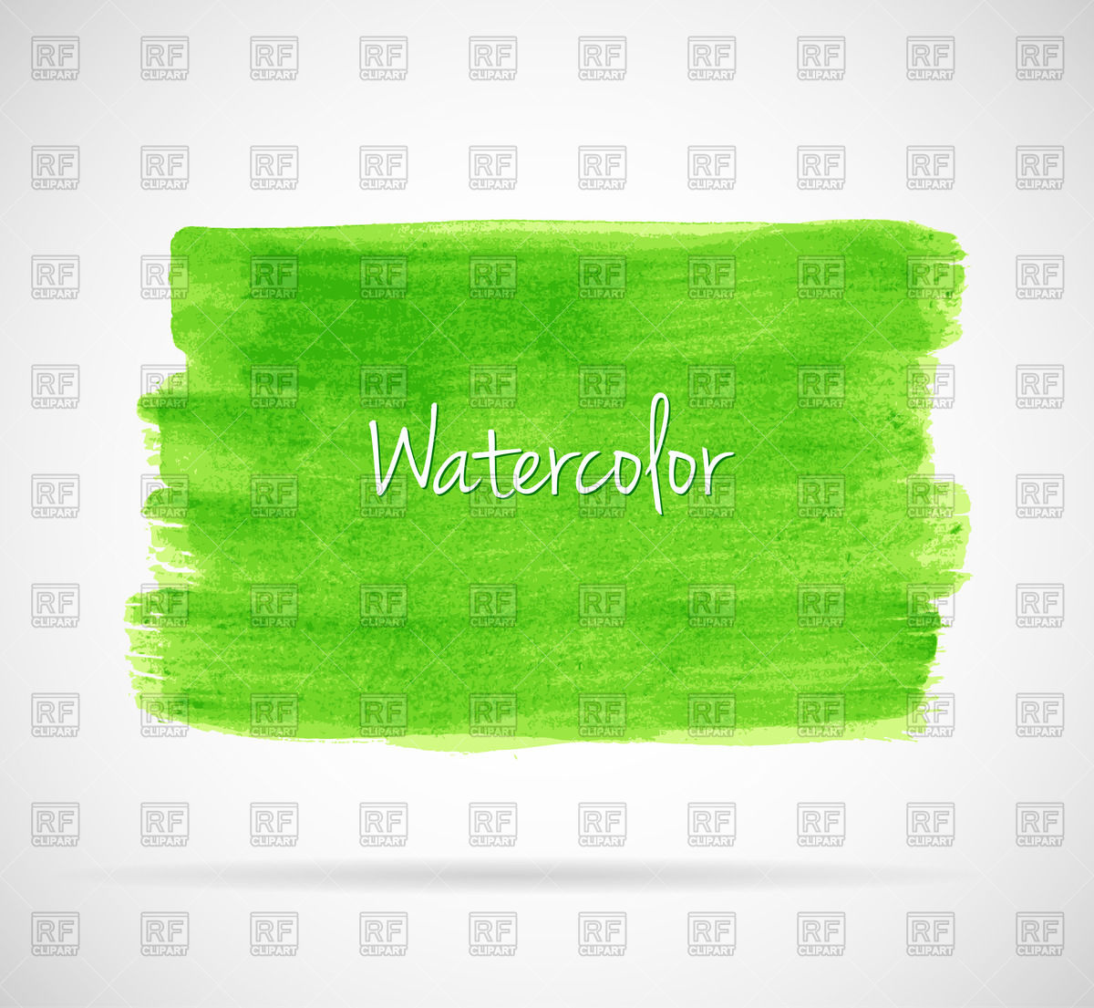 1200x1105 Green Watercolor Spot Vector Image Vector Artwork Of Design - Watercolor Spot