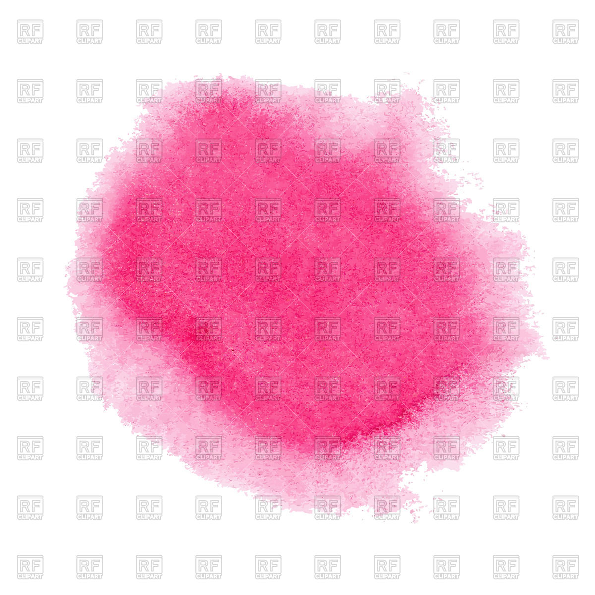1200x1200 Pink Watercolor Spot Vector Image Vector Artwork Of Design - Watercolor Spot