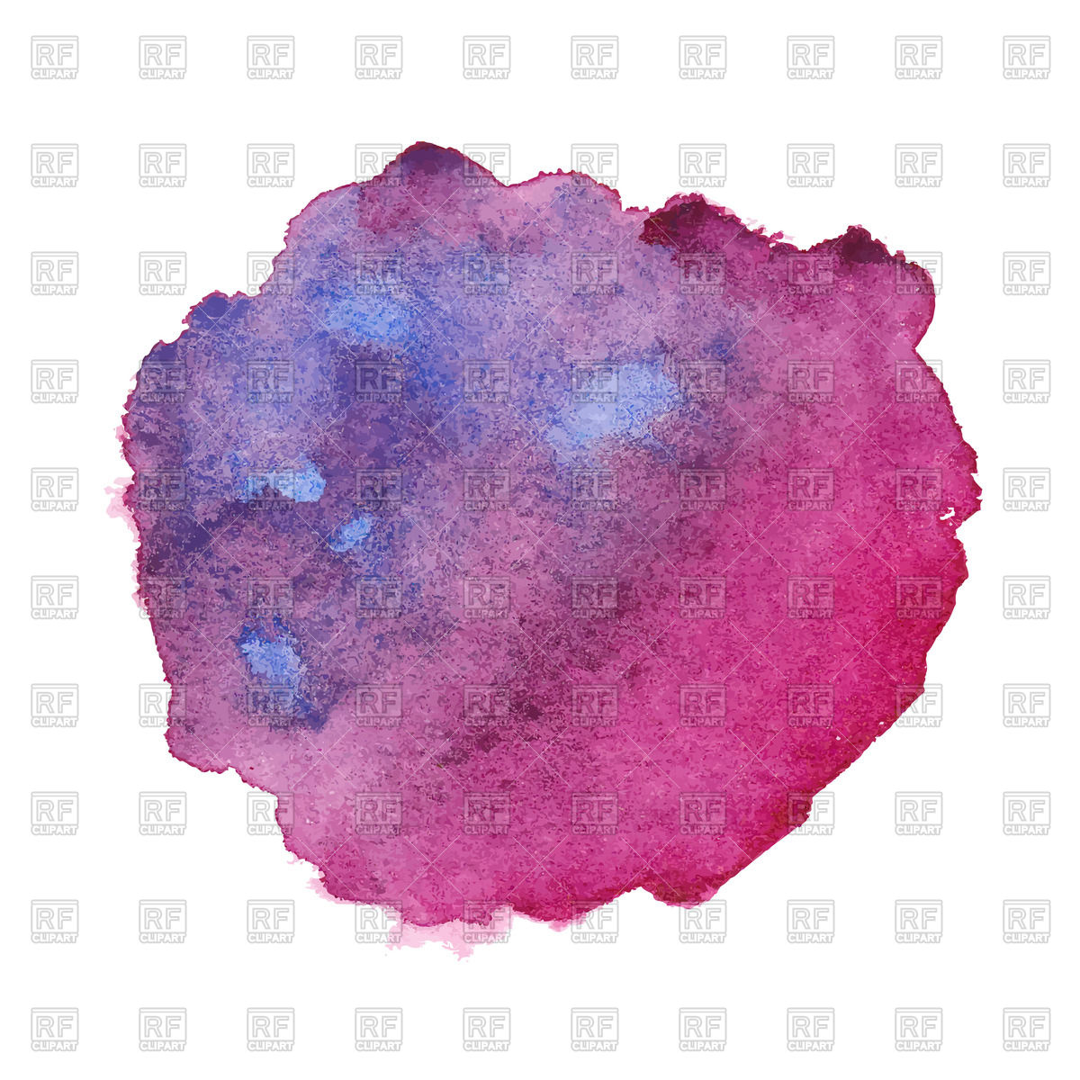 1200x1200 Watercolor Purple Spot Vector Image Vector Artwork Of - Watercolor Spot