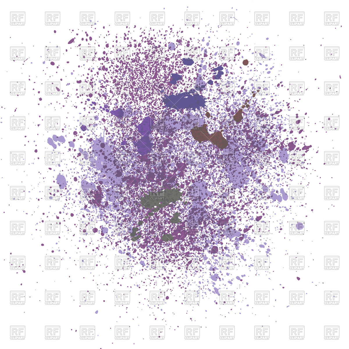 1200x1200 Violet Watercolor Spray Vector Image Vector Artwork Of - Watercolor Spray
