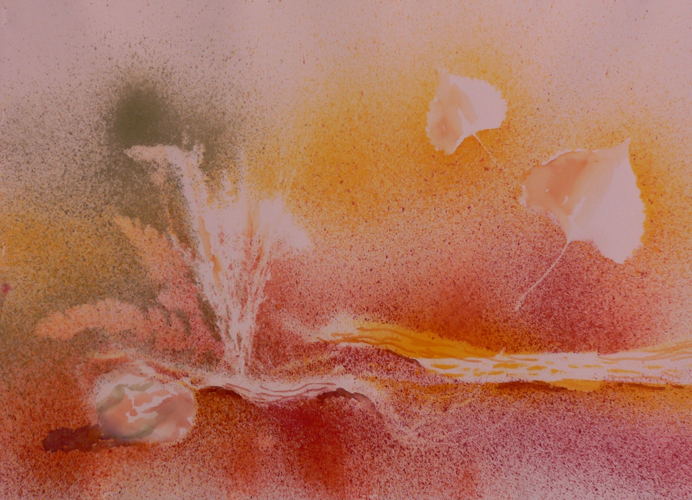 2304x1663 Watercolor Paintings Marilee Ford, Plein Air Painter, Watercolor - Watercolor Spray Paint