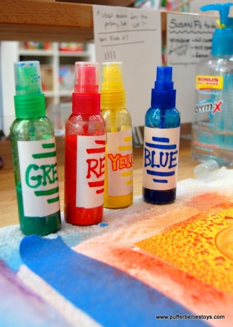 455x637 Crafternoon Watercolor Spray Paints Art Amp Crafts For Kids (And - Watercolor Spray Paint