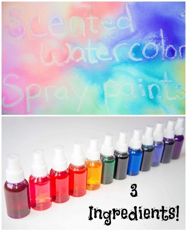 600x735 Diy Scented Liquid Watercolor Spray Paints - Watercolor Spray Paint
