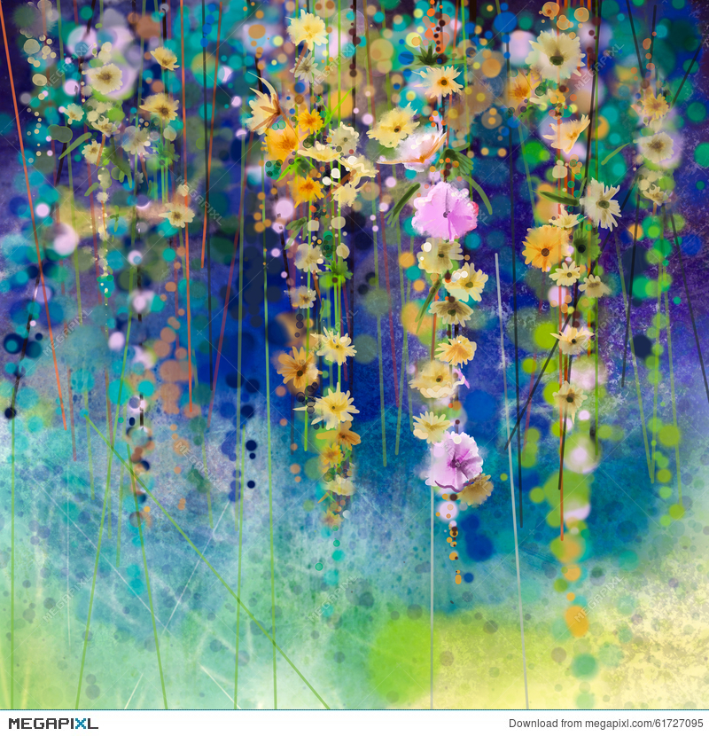 Watercolor Spring Flowers at PaintingValley.com | Explore collection of