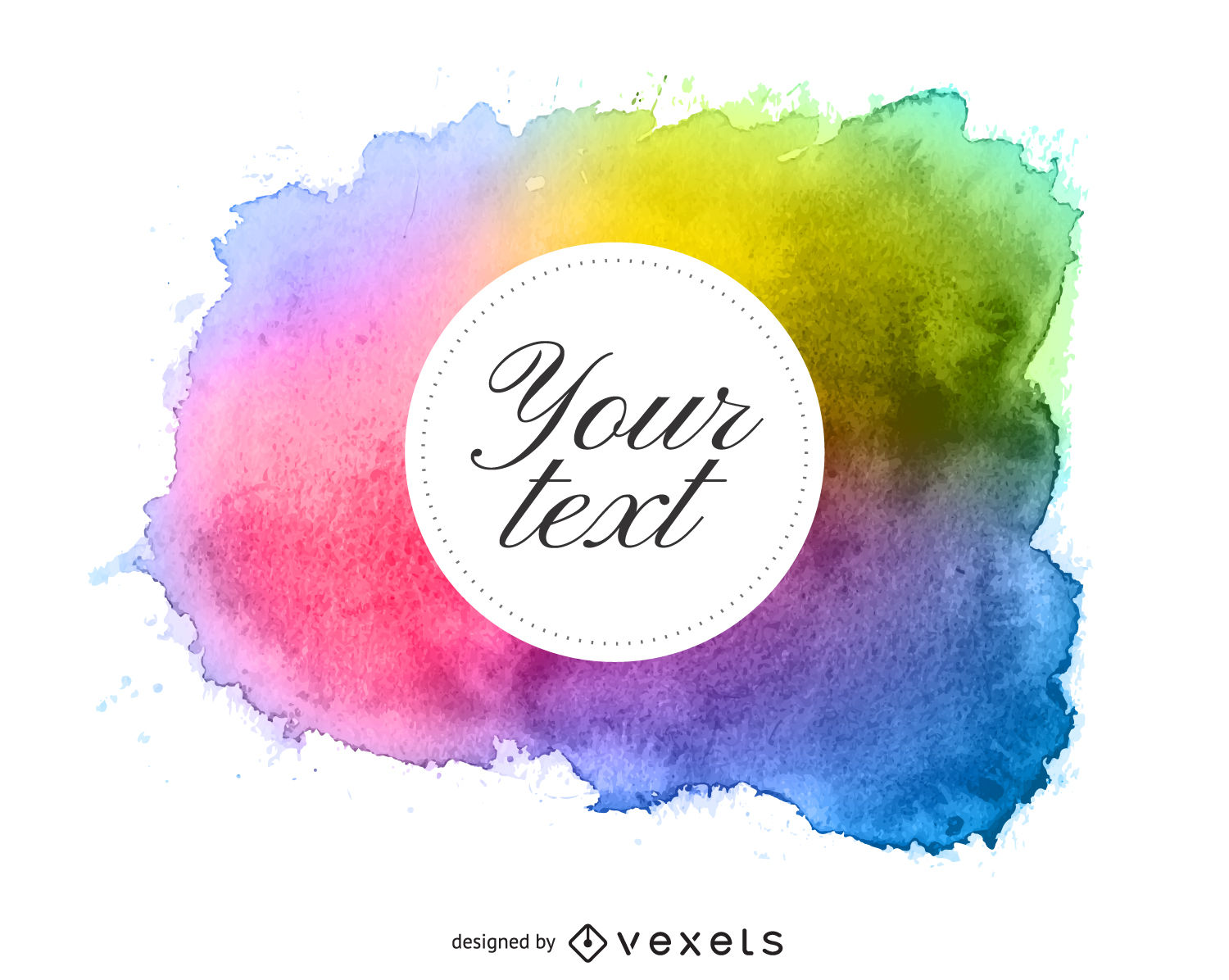 1500x1196 Watercolor Stain Label - Watercolor Stain