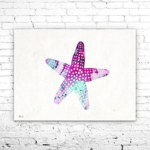 Watercolor Starfish at PaintingValley.com | Explore collection of ...