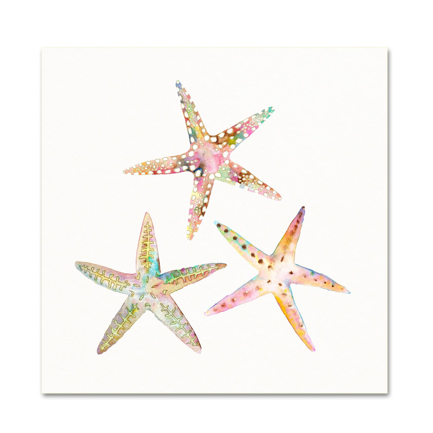 1475x1475 Watercolor Starfish - Watercolor Starfish